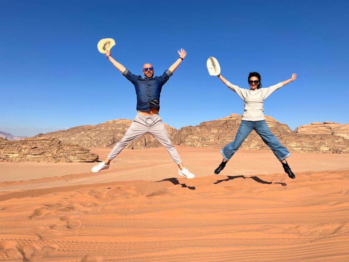 Magic Mountain Camp Lejlighed Wadi Rum Eksteriør billede