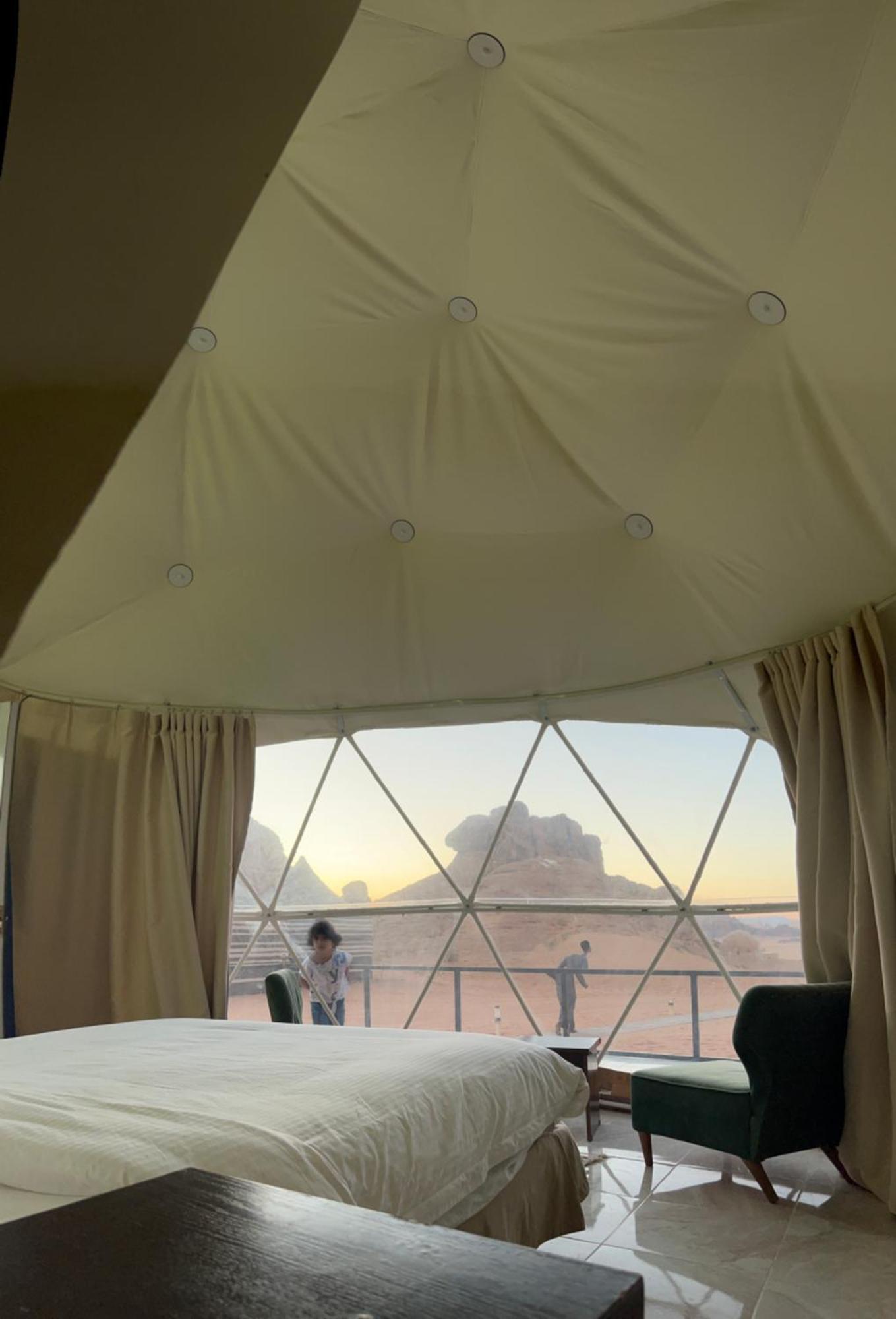 Magic Mountain Camp Lejlighed Wadi Rum Eksteriør billede