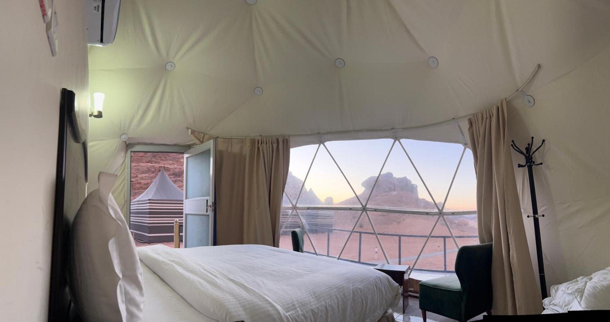 Magic Mountain Camp Lejlighed Wadi Rum Eksteriør billede