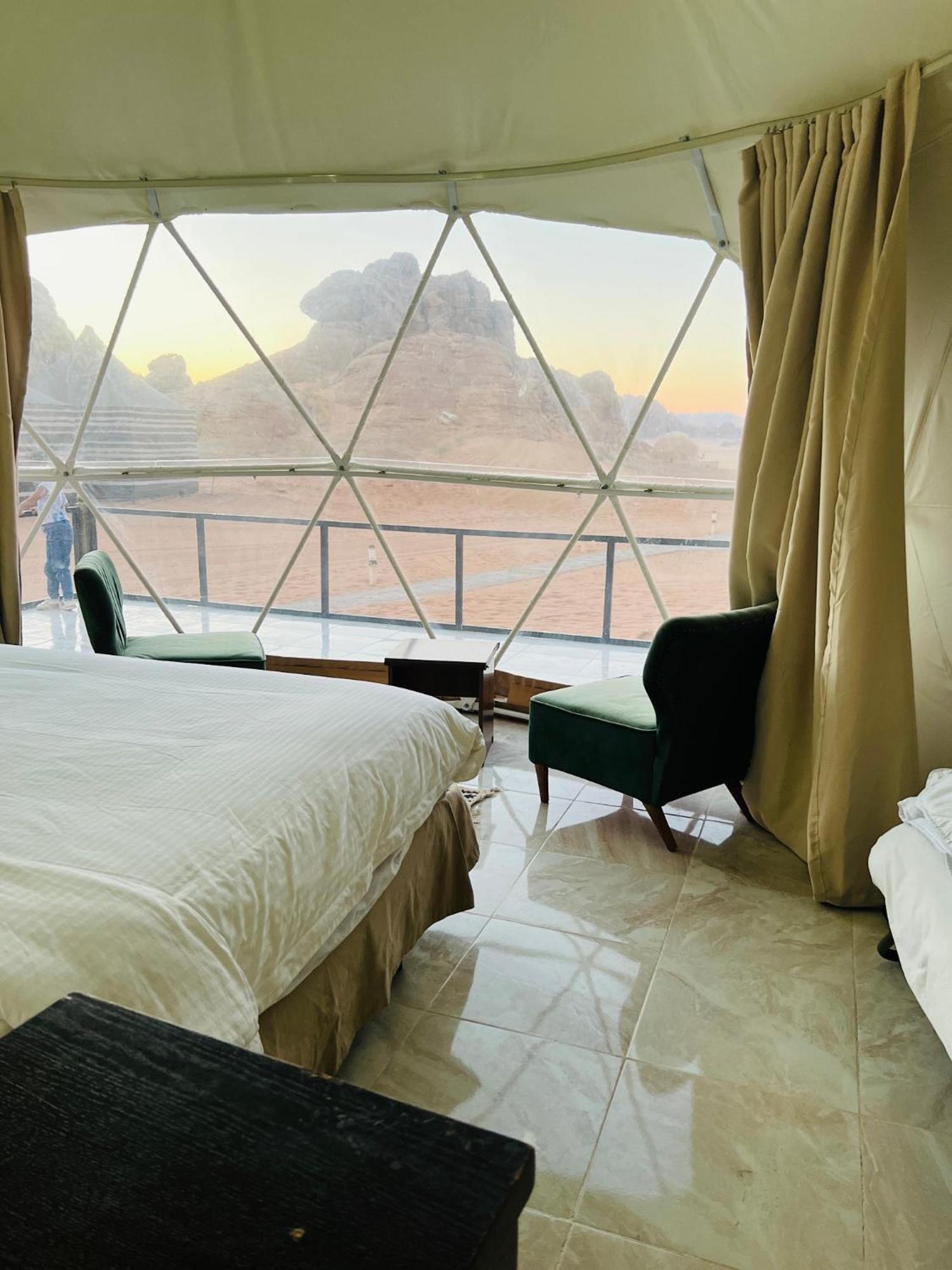 Magic Mountain Camp Lejlighed Wadi Rum Eksteriør billede